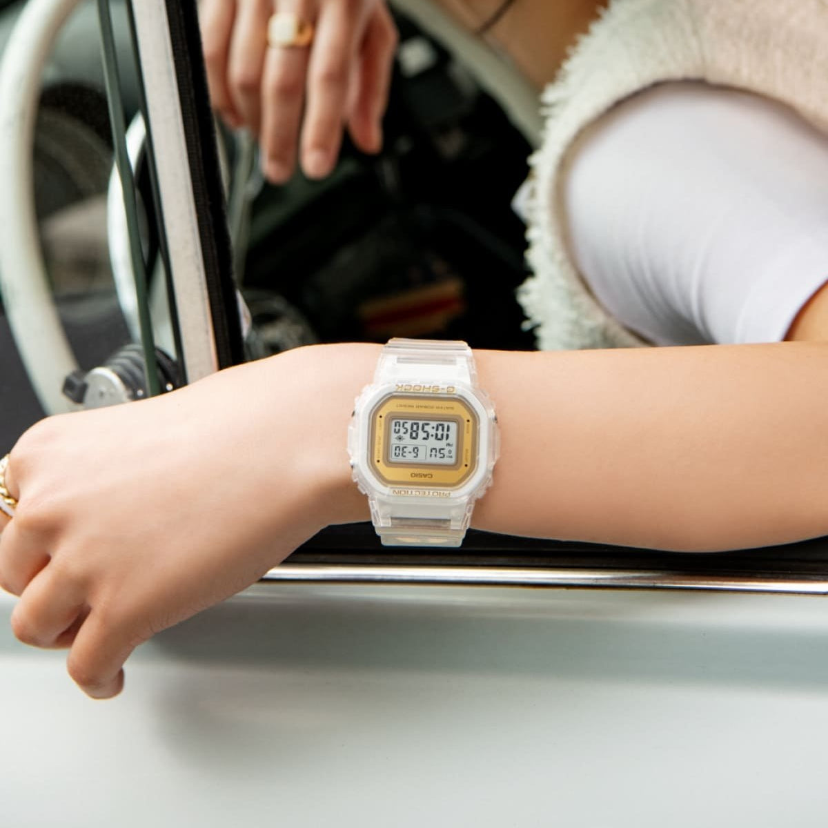 G-Shock Blanc