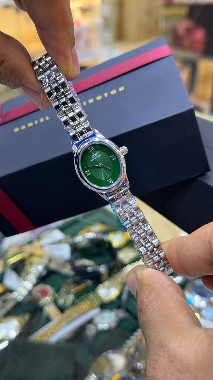 Daniel Wellington Ophelia Argent vert