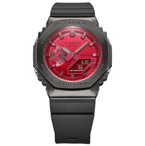G-Shock GM Cadran Rouge