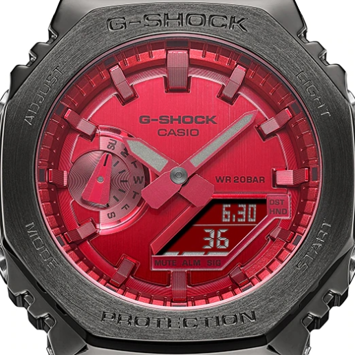 G-Shock GM Cadran Rouge