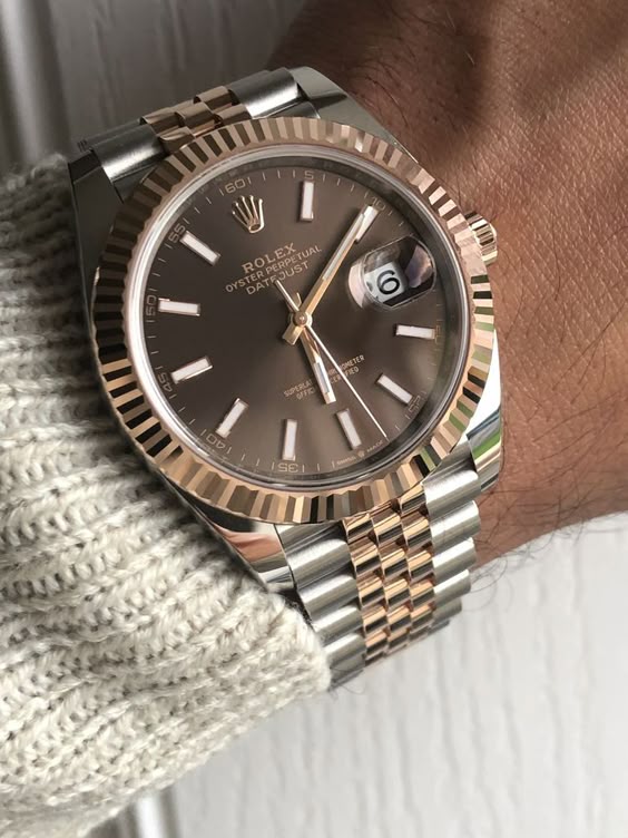 Rolex Datejust Marron