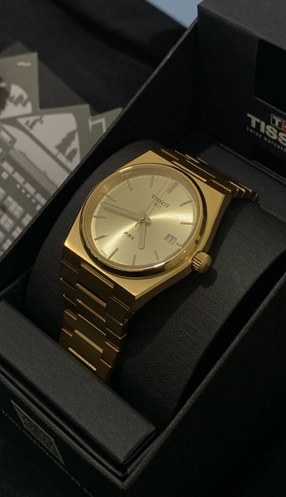 TISSOT PRX Gold