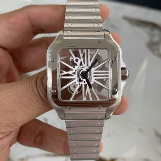 Cartier Santos Skeleton