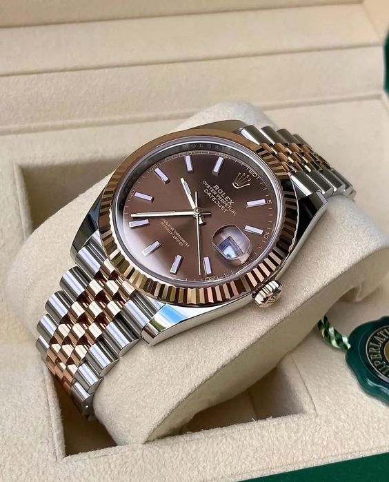 Rolex Datejust Marron