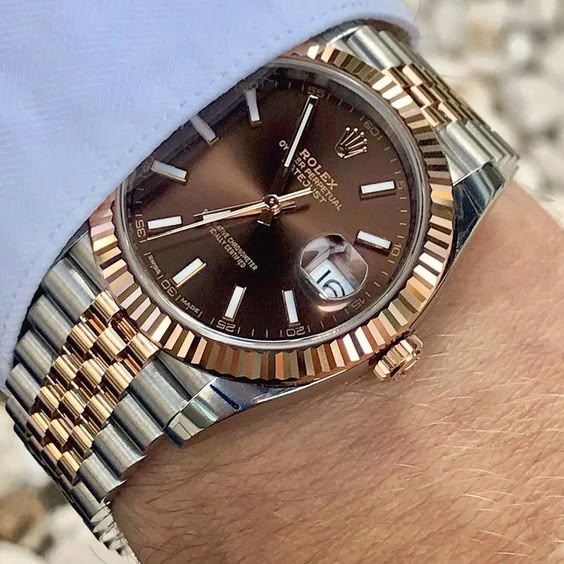 Rolex Datejust Marron