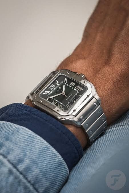 Cartier Santos Noir