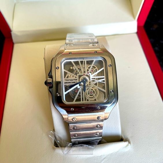 Cartier Santos Skeleton