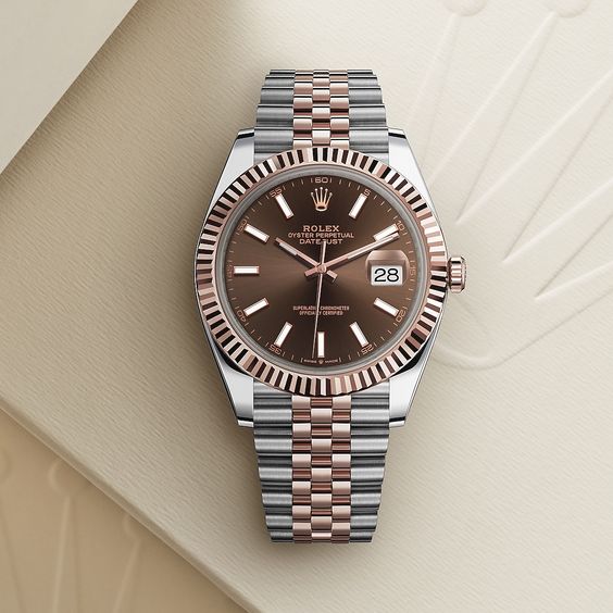 Rolex Datejust Marron