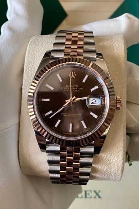 Rolex Datejust Marron