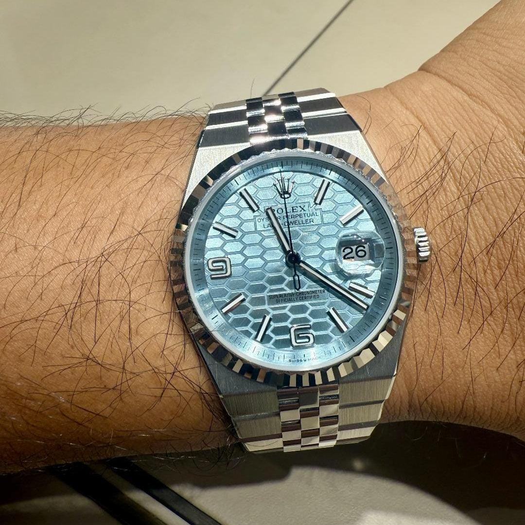 Rolex Land-Dweller bleu