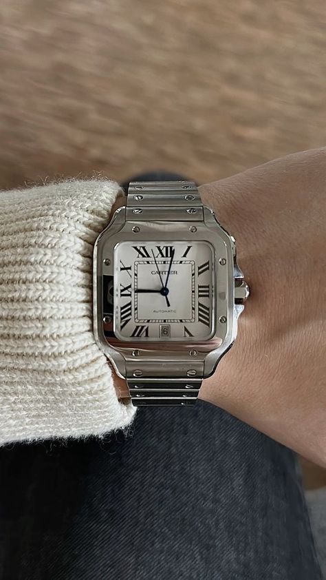 CARTIER SANTOS BLANC