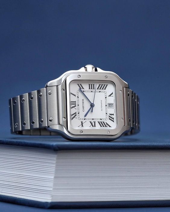 cartier santos blanc