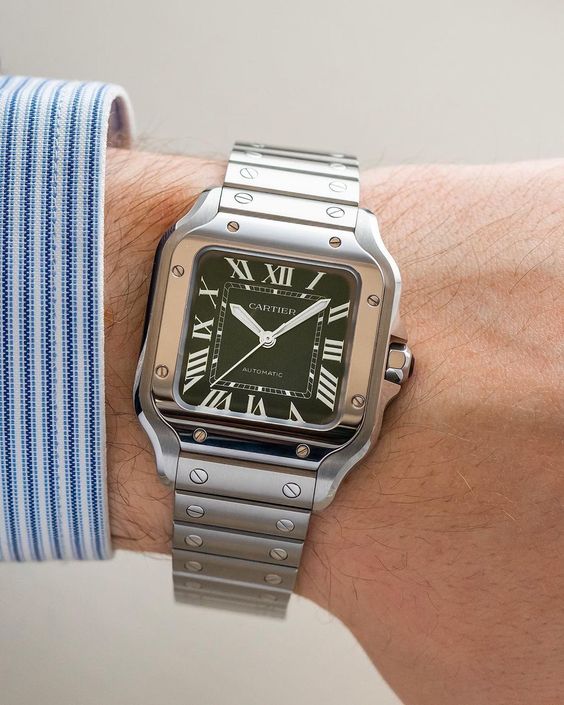 Cartier Santos Noir