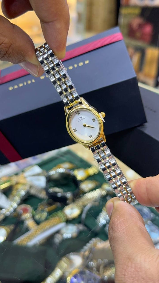 Daniel Wellington Ophelia Argent Doré Blanc