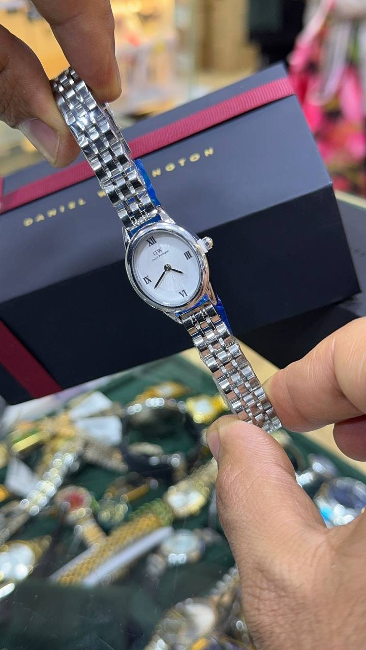 Daniel Wellington Ophelia Argent Blanc