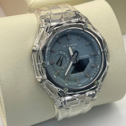 G-Shock transparent Gris