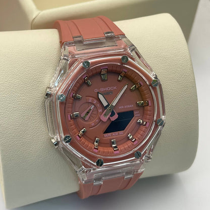 G-Shock Rose transparent