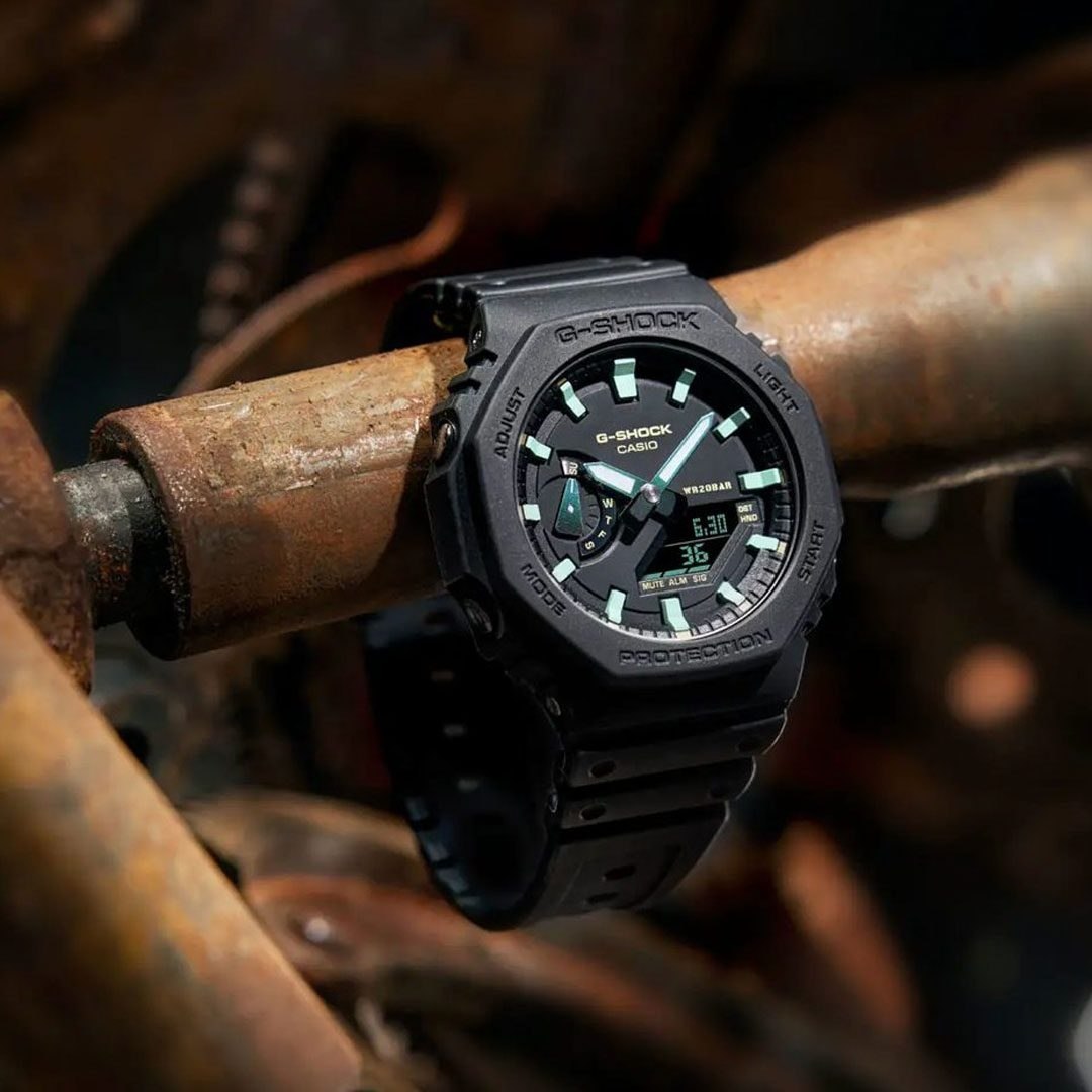 G-Shock BLACK  GREEN