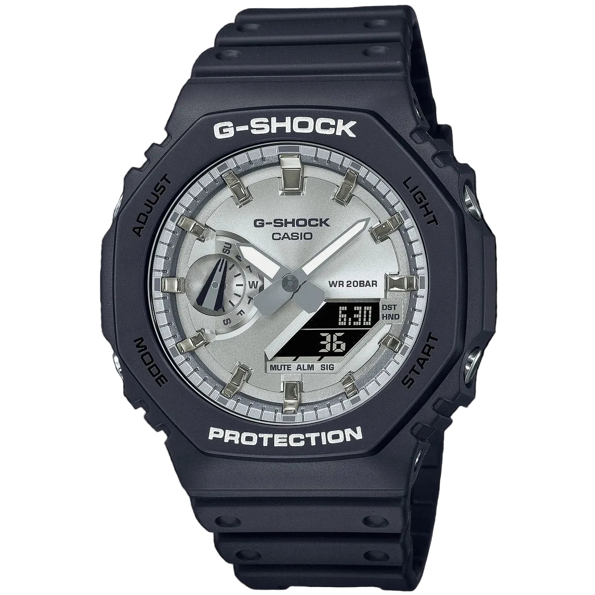 G-Shock black-silver