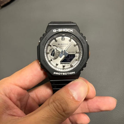 G-Shock black-silver