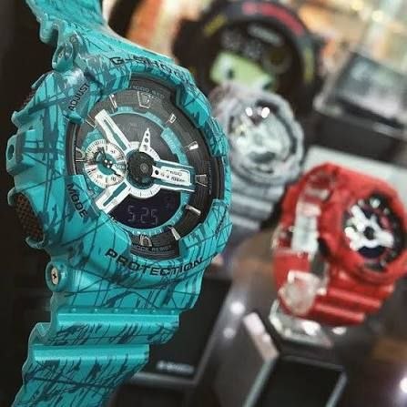 G-Shock Pattern Turqoise