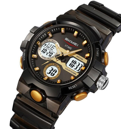 SKMEI 2386 NOIR DORE