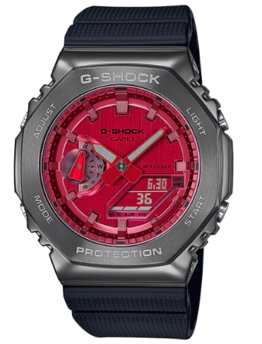 G-Shock GM Cadran Rouge