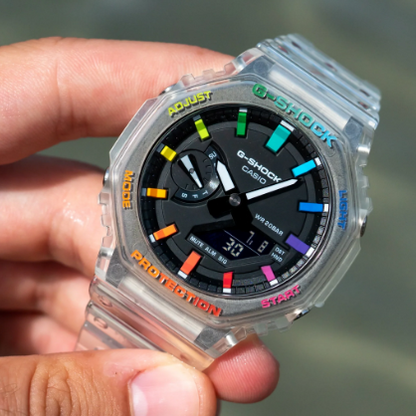 G-Shock Transparent Rainbow