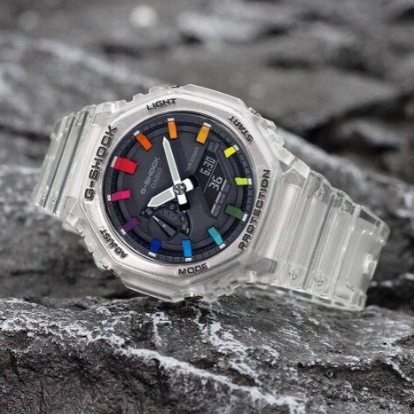 G-Shock Transparent Rainbow
