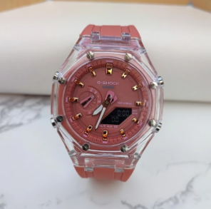 G-Shock Rose transparent