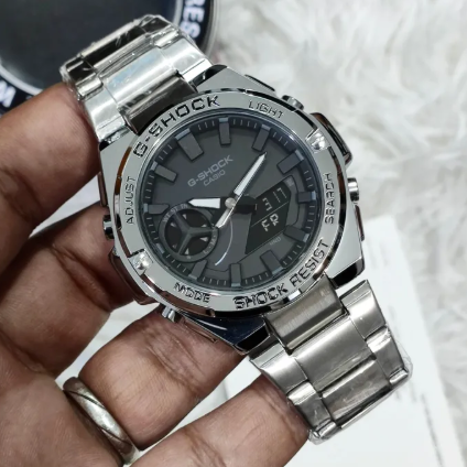 G-Shock  Métal Argent