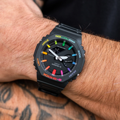 G -Shock Black Milticoleur