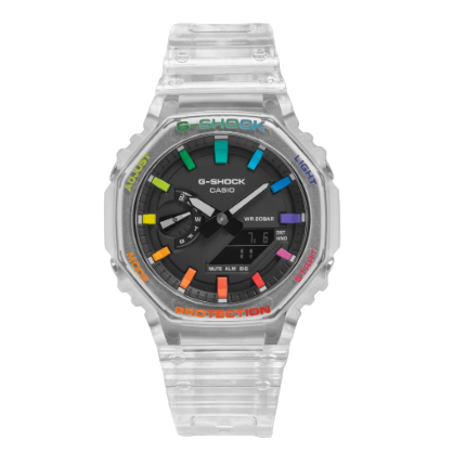 G-Shock Transparent Rainbow
