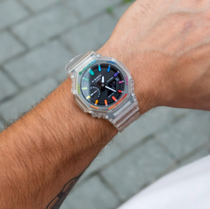 G-Shock Transparent Rainbow