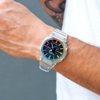 G-Shock Transparent Rainbow