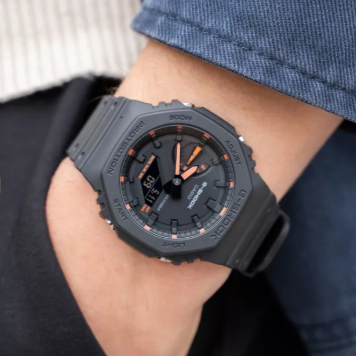 G-Shock Casio Black & Orange