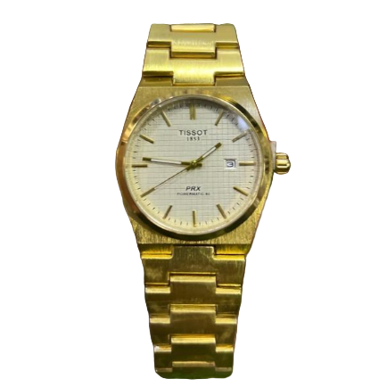 Tissot PRX Gold /Blanc