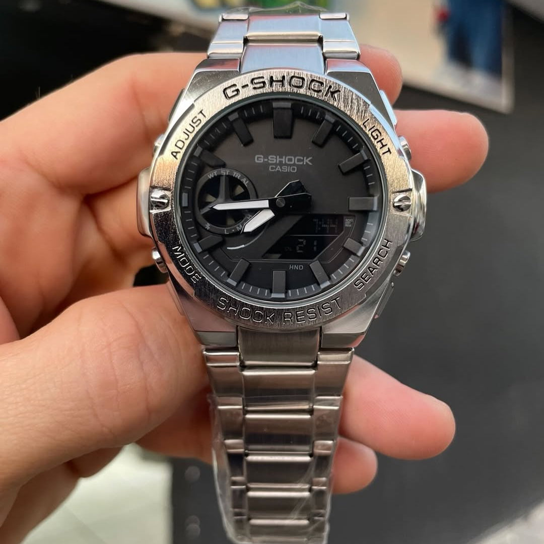 G-Shock  Métal Argent