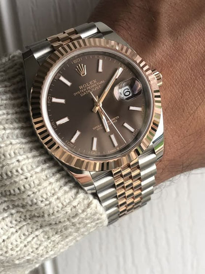 Rolex Datejust Marron