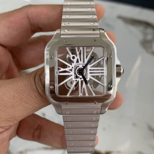 Cartier Santos Skeleton