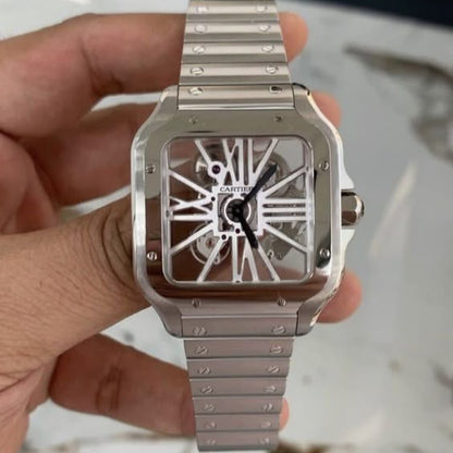 Cartier Santos Skeleton