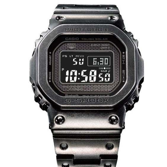 G-Shock Métal Noir