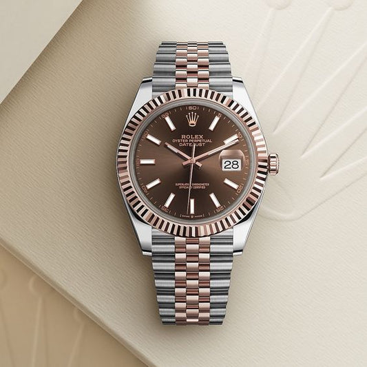 Rolex Datejust Marron