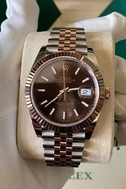 Rolex Datejust Marron