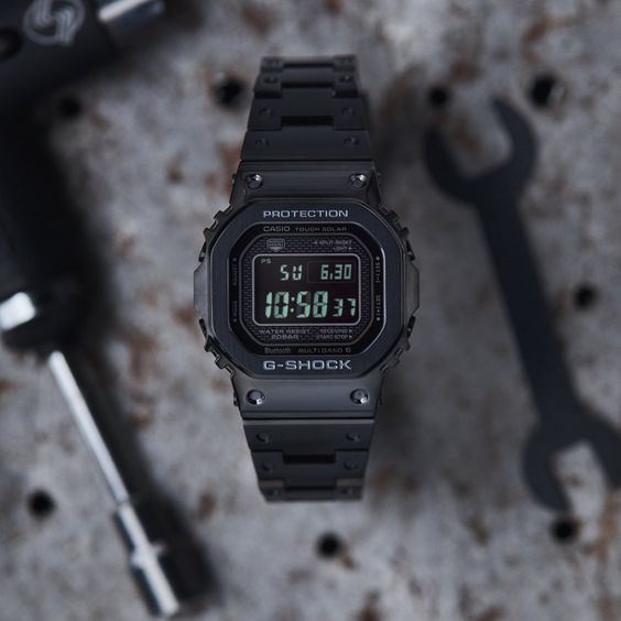 G-Shock Métal Noir