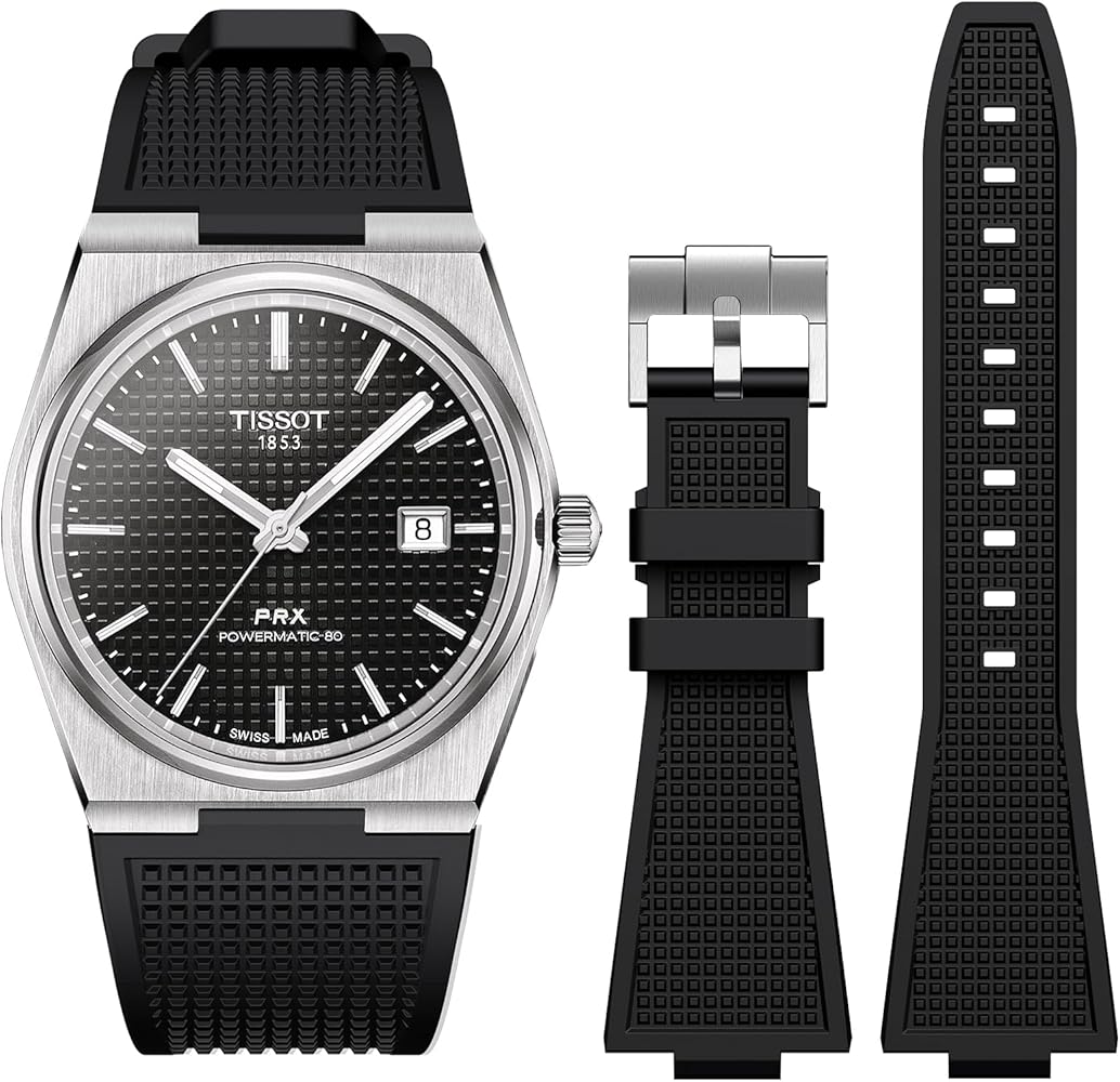 Tissot  –  Silicone Noir