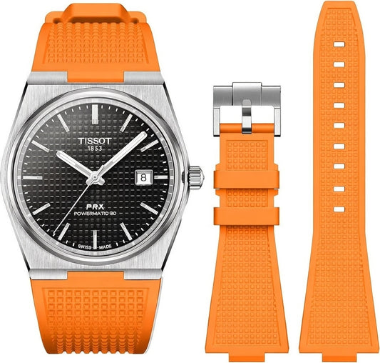 Tissot -Silicone Orange