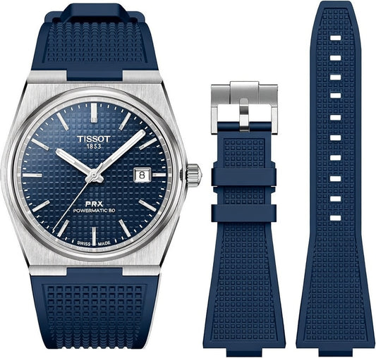 Tissot-Silicone Bleu