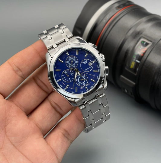 Tissot Couturier Gris Bleu