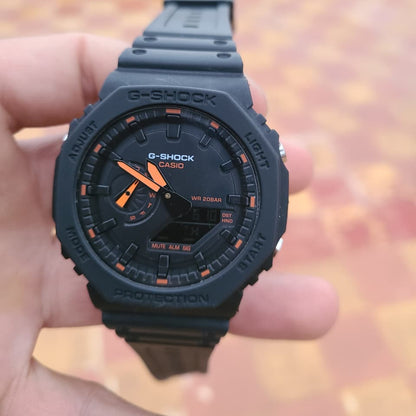 G-Shock Casio Black & Orange
